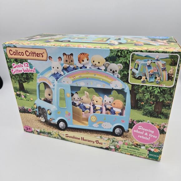 Calico Critters Sunshine Nursery Bus - Picture 4 of 6